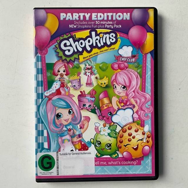 DVD Shopkins PARTY EDITION 2016