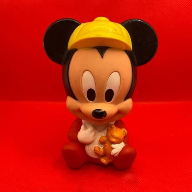 Walt Disney ARCO Baby Mickey Mouse Rubber Sq...