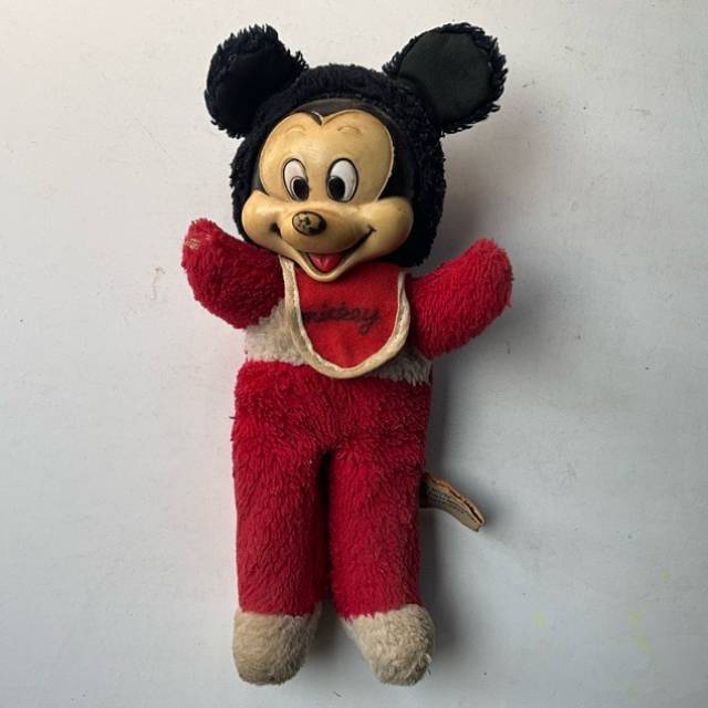 DISNEY 1960’s Rubber-Face Mickey Mouse plu...