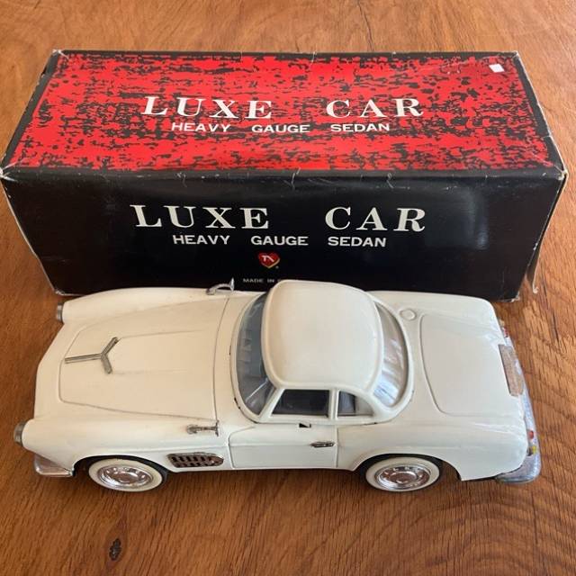 CHINA MF344 LUXE CAR TIN TOY BMW 507 CABRIOL...