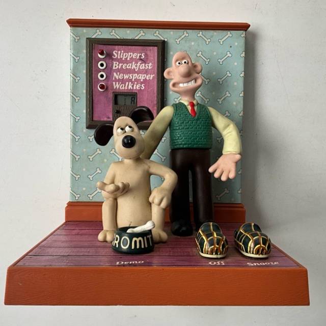 Wallace Gromit Wesco Vintage 1995 Talking Al...