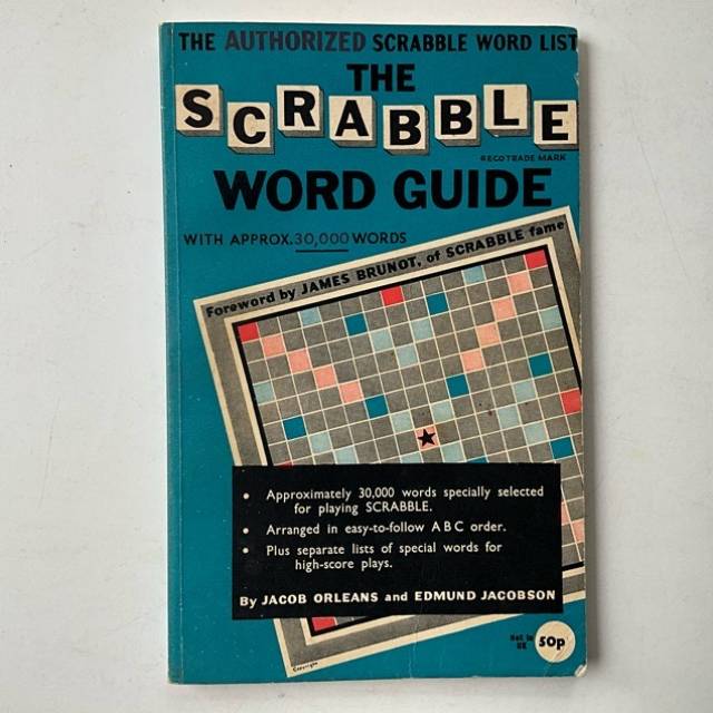 THE SCRABBLE WORD GUIDE 1971